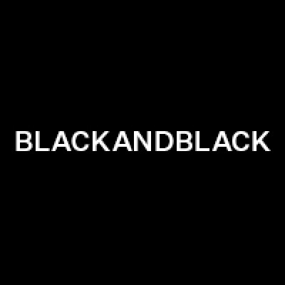BLACK & BLACK logo