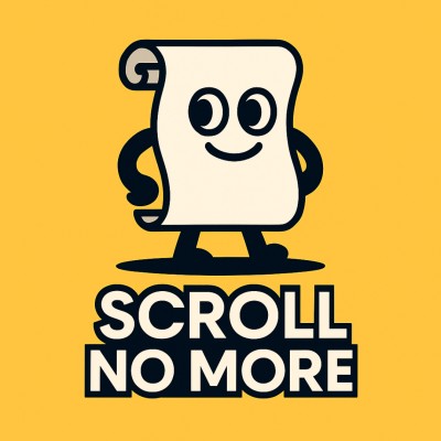 Scroll No More logo